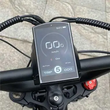 Colorful LCD display