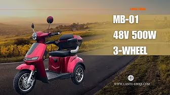 Lantu ebike factory || Best 3 wheel electric mobility scooter 2025 for adults