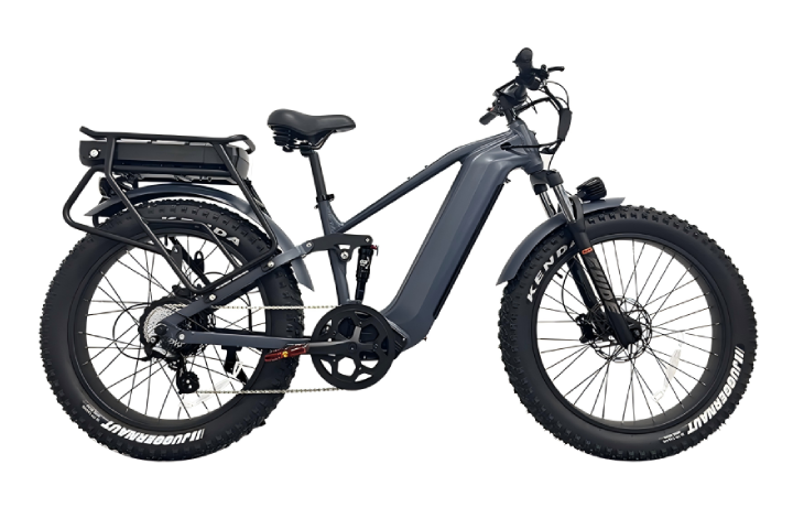 62V 1500W Electric Moped Fat Bike