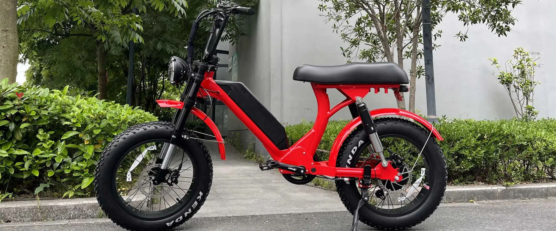 Schritt durch Fat Tire Elektro fahrrad