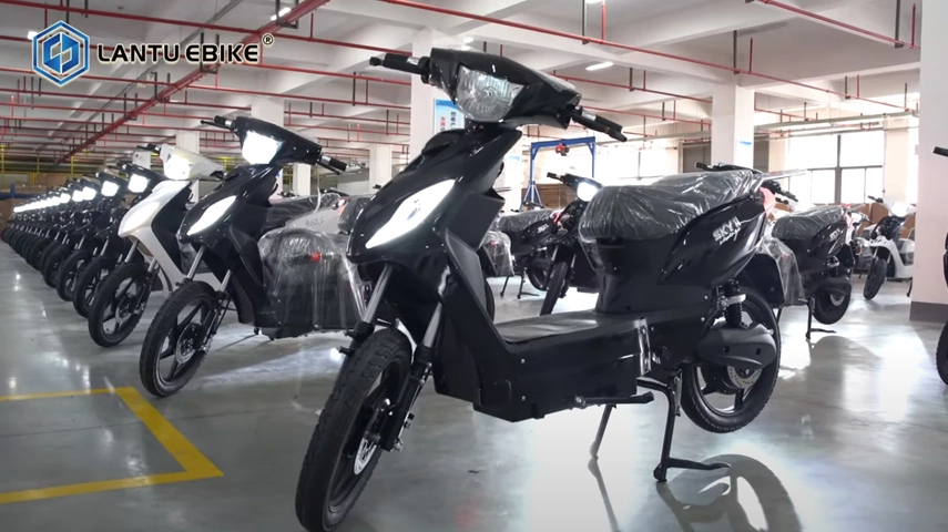 Lantu Ebike Fabrik Tour: OEM & ODM EWG Elektro roller Hersteller in China